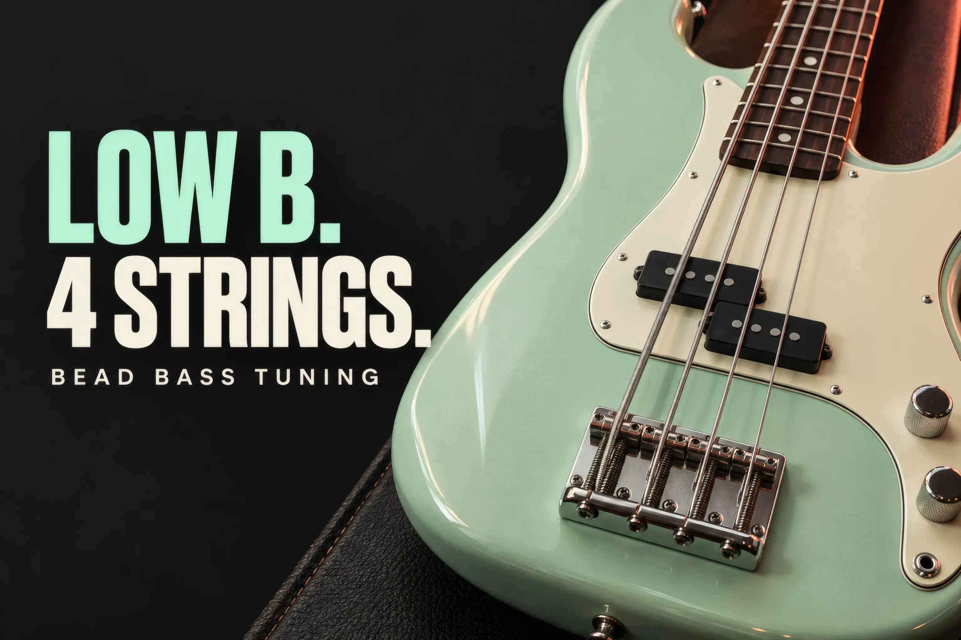 BEAD Bass Tuning: How to Tune a 4-String Bass to BEAD