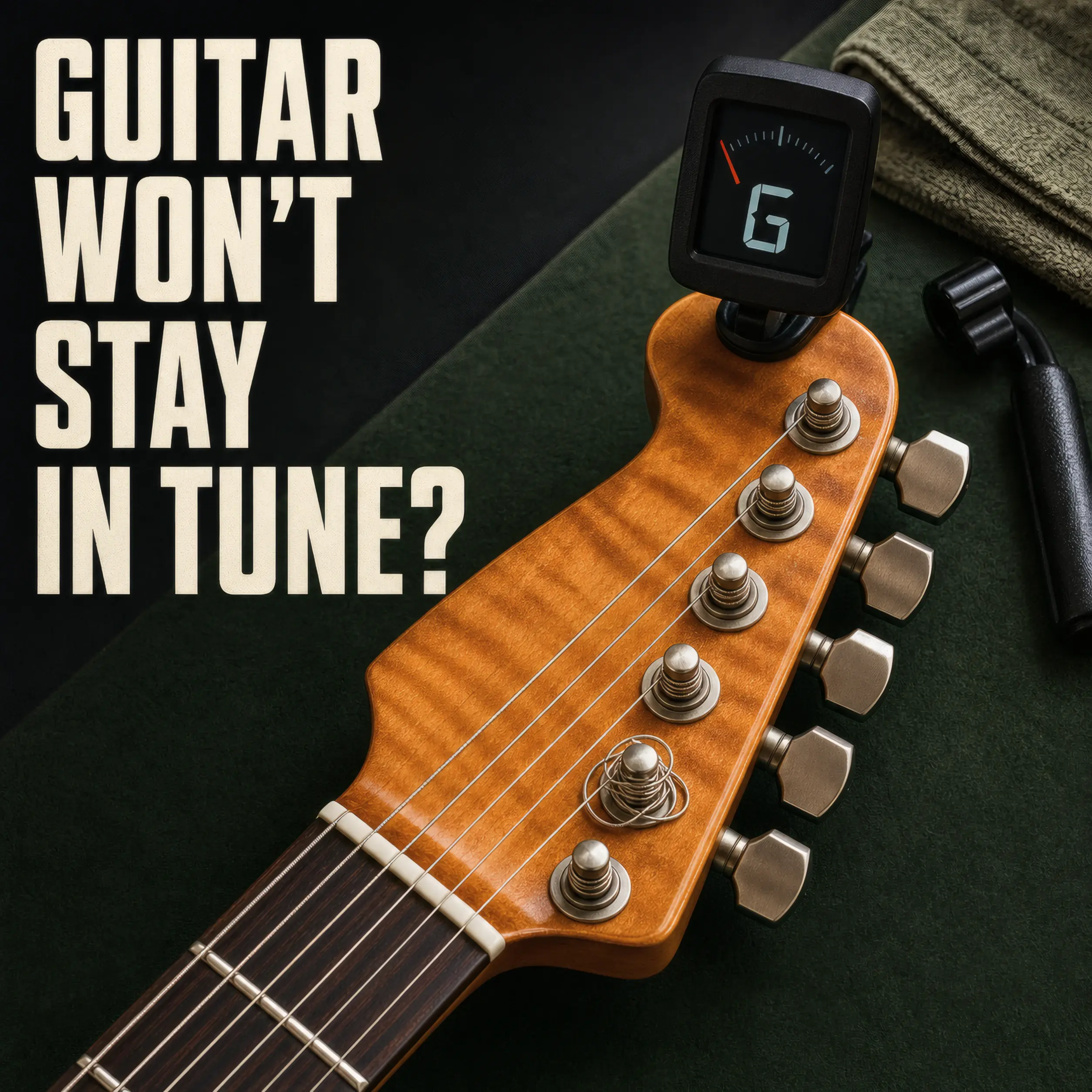 Guitar Won’t Stay in Tune